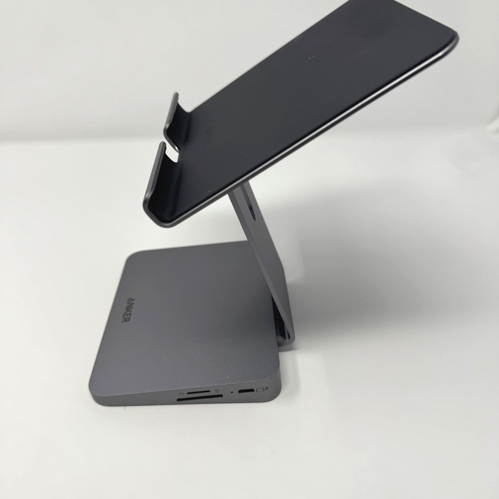 Anker 551 USB-C Hub 8-in-1 Tablet Stand HDMI SD USB 5Gbps Charger Dock Gray - Picture 11 of 13